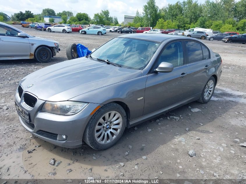 2009 BMW 3 Series VIN: WBAPG73539A401878 Lot: 12046763