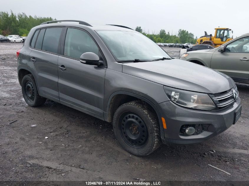 2016 Volkswagen Tiguan VIN: WVGJV7AX3GW581846 Lot: 12046769