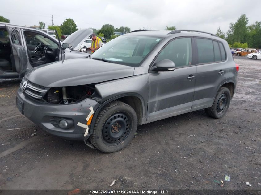 2016 Volkswagen Tiguan VIN: WVGJV7AX3GW581846 Lot: 12046769