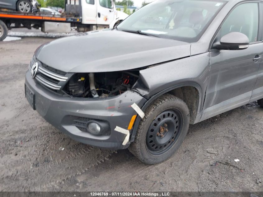 2016 Volkswagen Tiguan VIN: WVGJV7AX3GW581846 Lot: 12046769