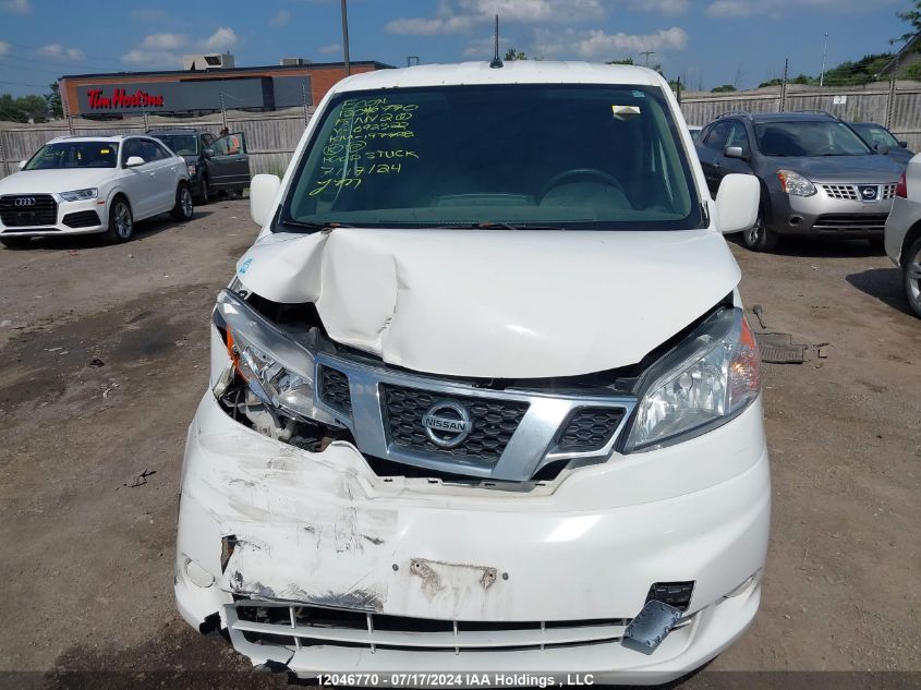 2015 Nissan Nv200 VIN: 3N6CM0KN4FK692322 Lot: 12046770