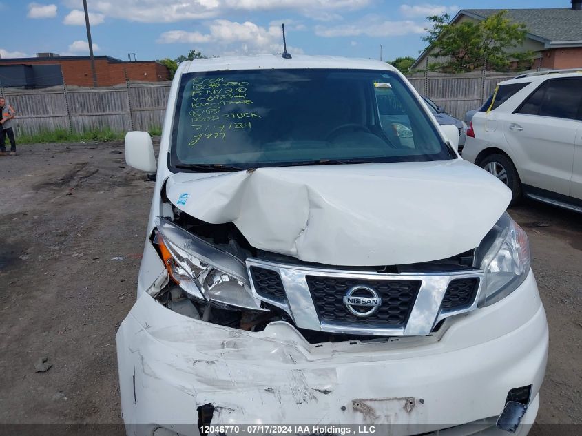 2015 Nissan Nv200 VIN: 3N6CM0KN4FK692322 Lot: 12046770