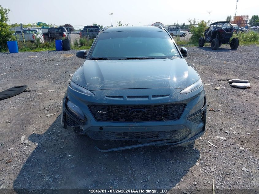 2022 Hyundai Kona VIN: KM8K3CA33NU813693 Lot: 12046781