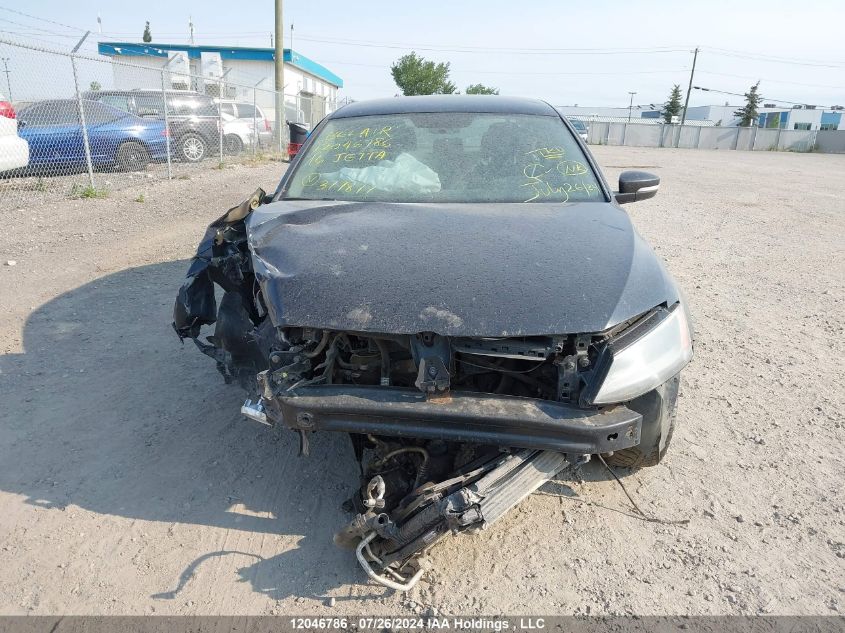 2016 Volkswagen Jetta Sedan VIN: 3VW267AJ4GM377877 Lot: 12046786