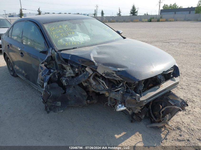 2016 Volkswagen Jetta Sedan VIN: 3VW267AJ4GM377877 Lot: 12046786