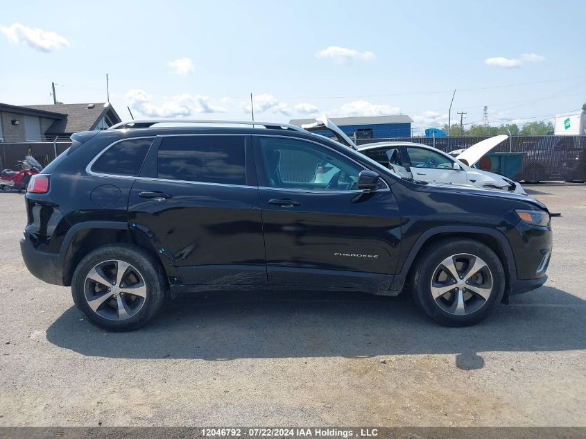 2019 Jeep Cherokee Limited VIN: 1C4PJMDX5KD142186 Lot: 12046792