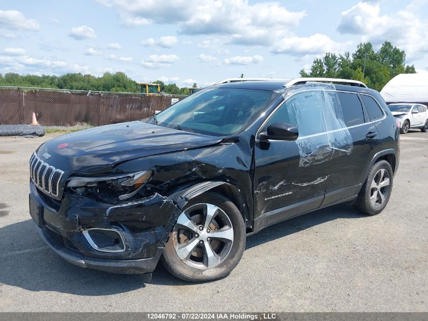 2019 Jeep Cherokee Limited VIN: 1C4PJMDX5KD142186 Lot: 12046792