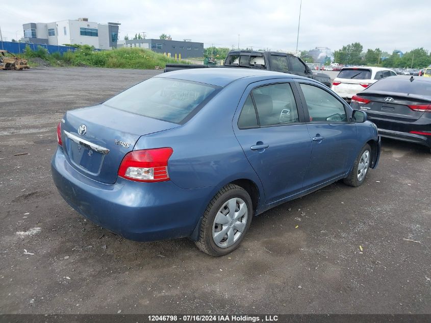 2008 Toyota Yaris VIN: JTDBT923X81290250 Lot: 12046798