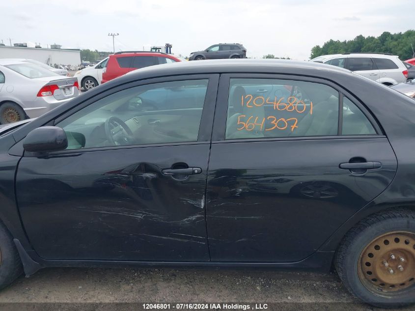 2011 Toyota Corolla VIN: 2T1BU4EE3BC564307 Lot: 12046801