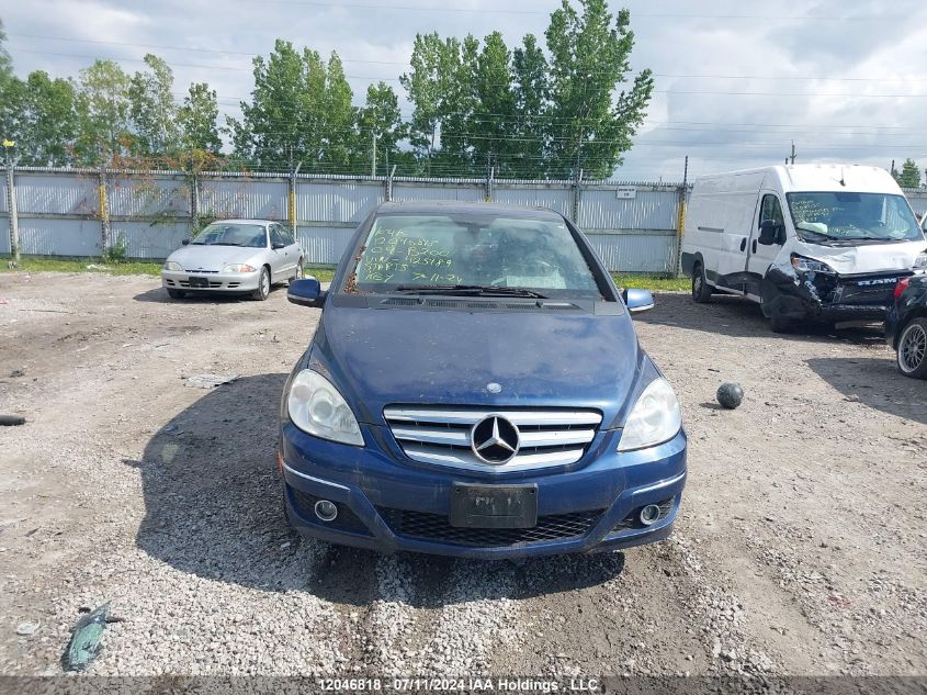 2009 Mercedes-Benz B-Class VIN: WDDFH33X79J425189 Lot: 12046818