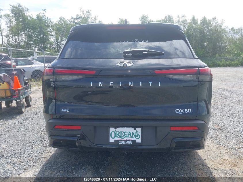 2024 Infiniti Qx60 Pure VIN: 5N1DL1ES7RC337538 Lot: 12046820