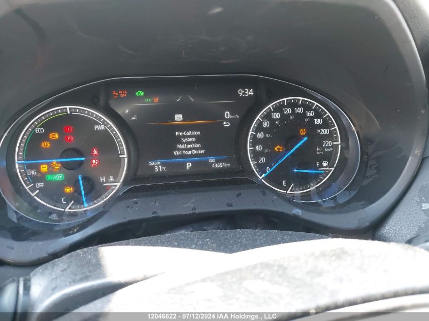 2023 Toyota Venza Le VIN: JTEAAAAHXPJ131061 Lot: 12046822