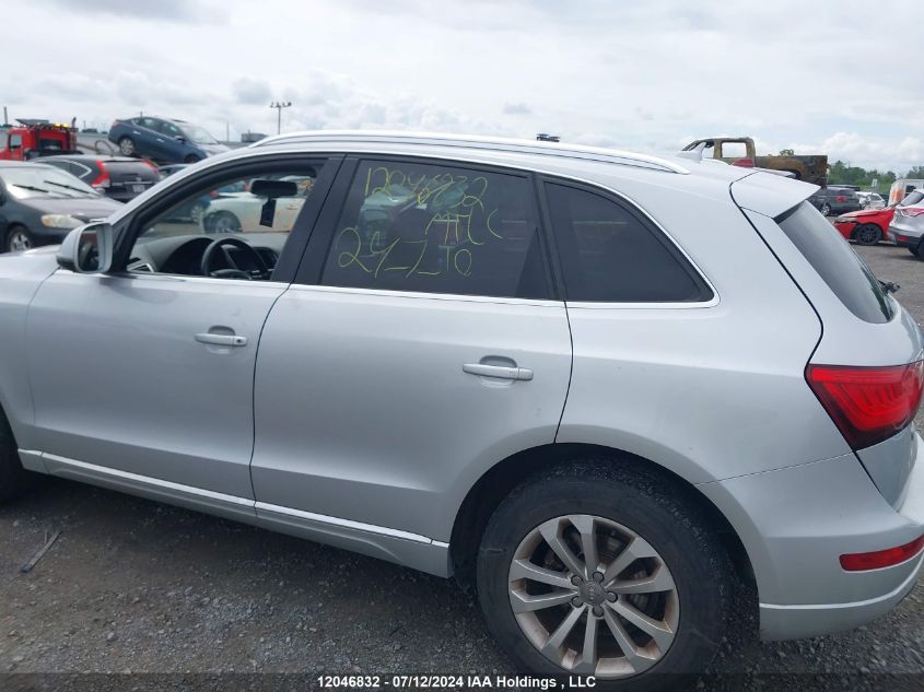 2014 Audi Q5 VIN: WA1LFCFP8EA009722 Lot: 12046832