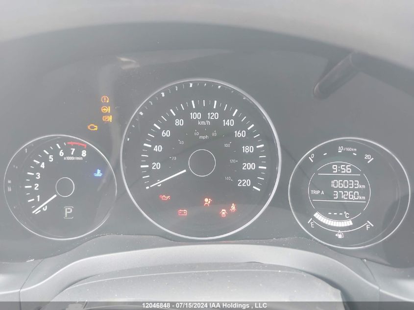 2017 Honda Hr-V VIN: 3CZRU6H50HM104568 Lot: 12046848