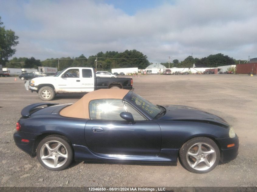 2001 Mazda Miata VIN: JM1NB353310206371 Lot: 12046850