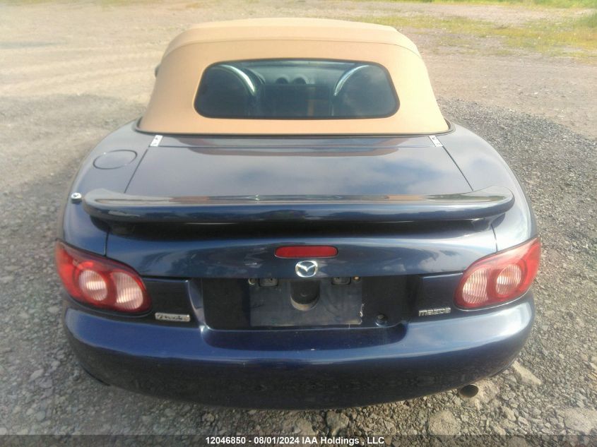 2001 Mazda Miata VIN: JM1NB353310206371 Lot: 12046850