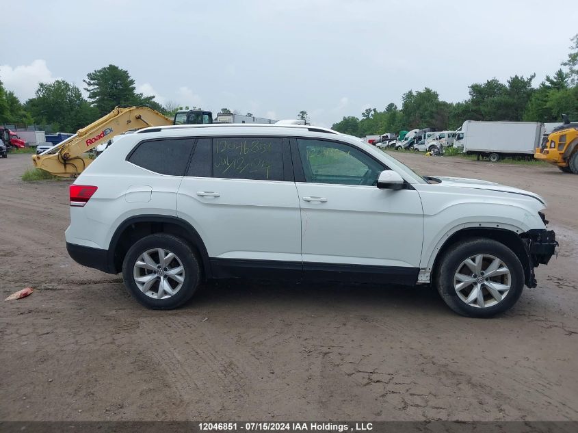 2018 Volkswagen Atlas VIN: 1V2HR2CA8JC508966 Lot: 12046851