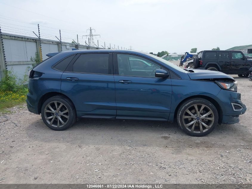 2016 Ford Edge Sport VIN: 2FMPK4AP2GBC53966 Lot: 12046861