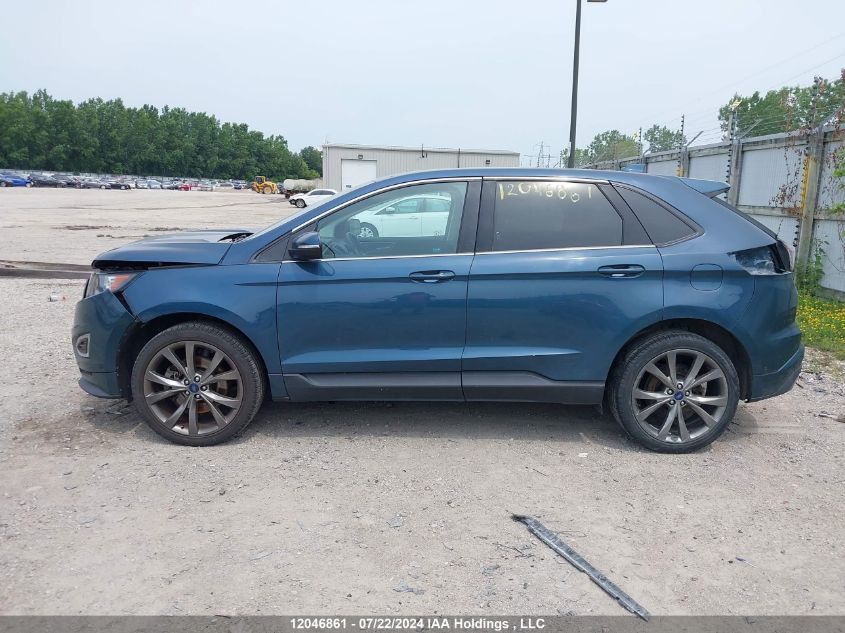 2016 Ford Edge Sport VIN: 2FMPK4AP2GBC53966 Lot: 12046861