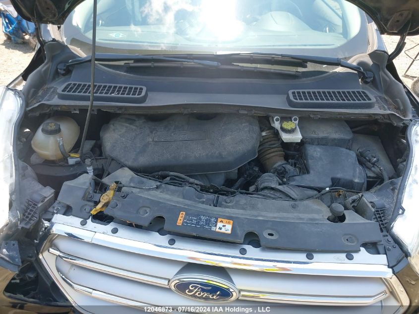 2017 Ford Escape Titanium VIN: 1FMCU0J99HUA01694 Lot: 12046873