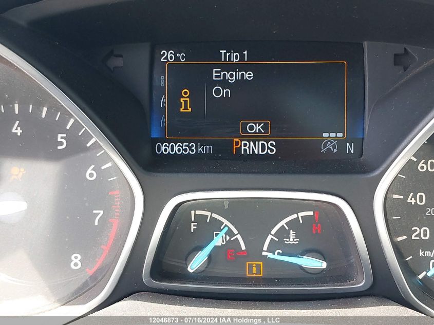 2017 Ford Escape Titanium VIN: 1FMCU0J99HUA01694 Lot: 12046873