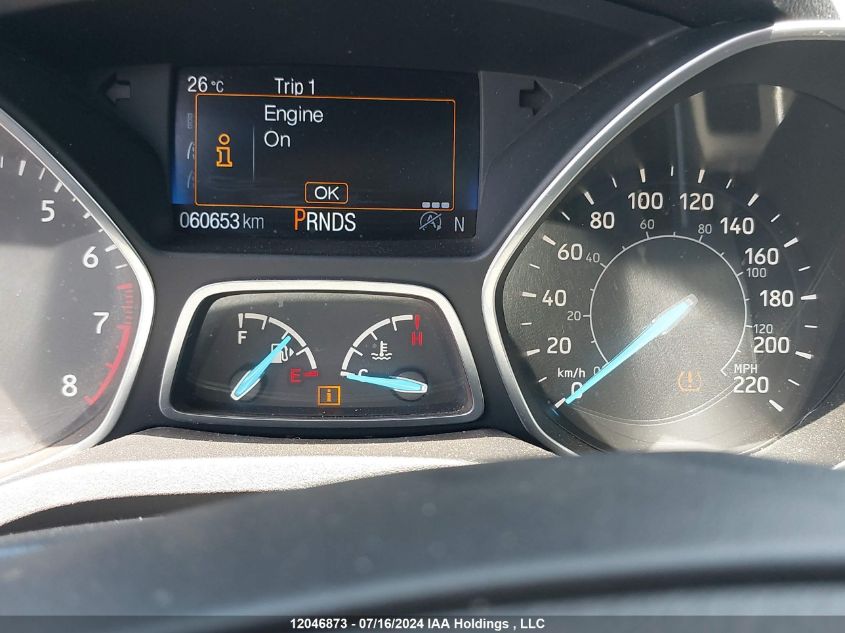 2017 Ford Escape Titanium VIN: 1FMCU0J99HUA01694 Lot: 12046873