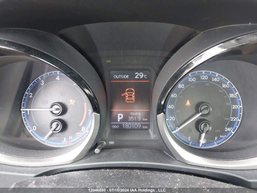 2014 Toyota Corolla S VIN: 2T1BURHE4EC144505 Lot: 12046880