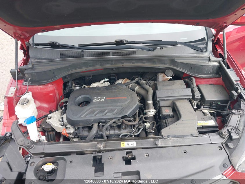 2017 Hyundai Santa Fe Sport VIN: 5XYZUDLA3HG389441 Lot: 12046883