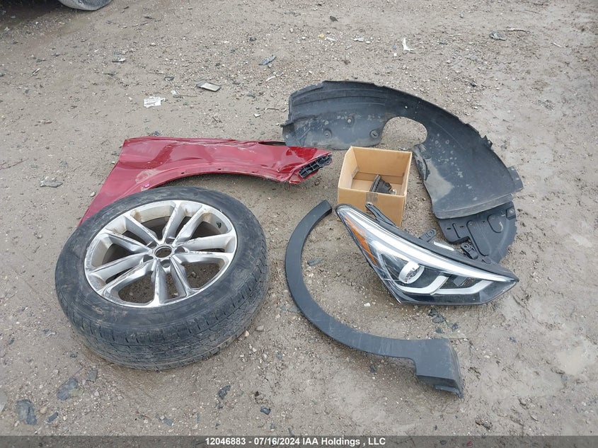 2017 Hyundai Santa Fe Sport VIN: 5XYZUDLA3HG389441 Lot: 12046883