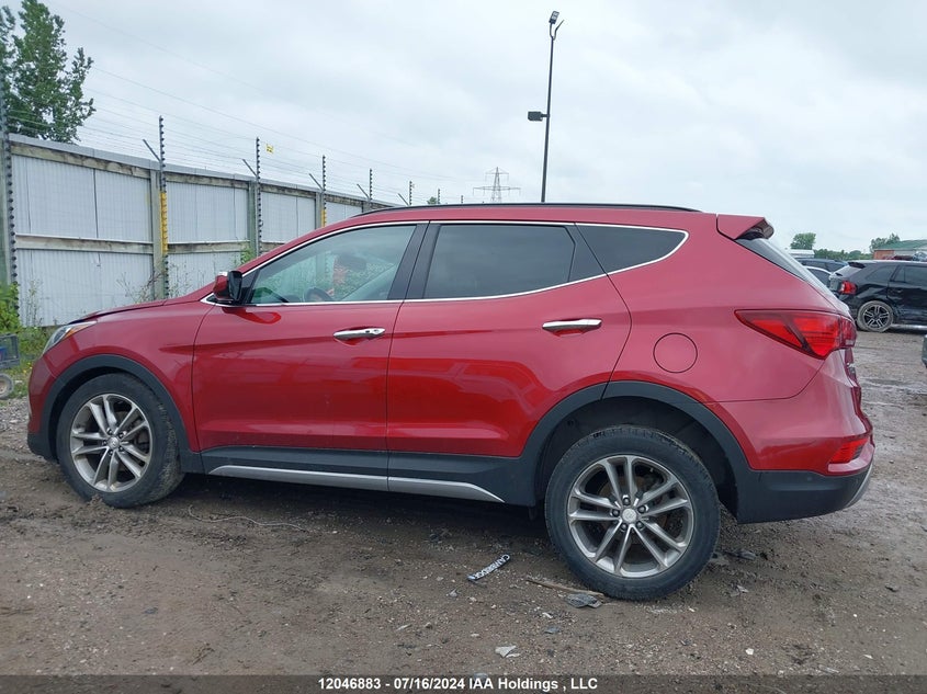 2017 Hyundai Santa Fe Sport VIN: 5XYZUDLA3HG389441 Lot: 12046883