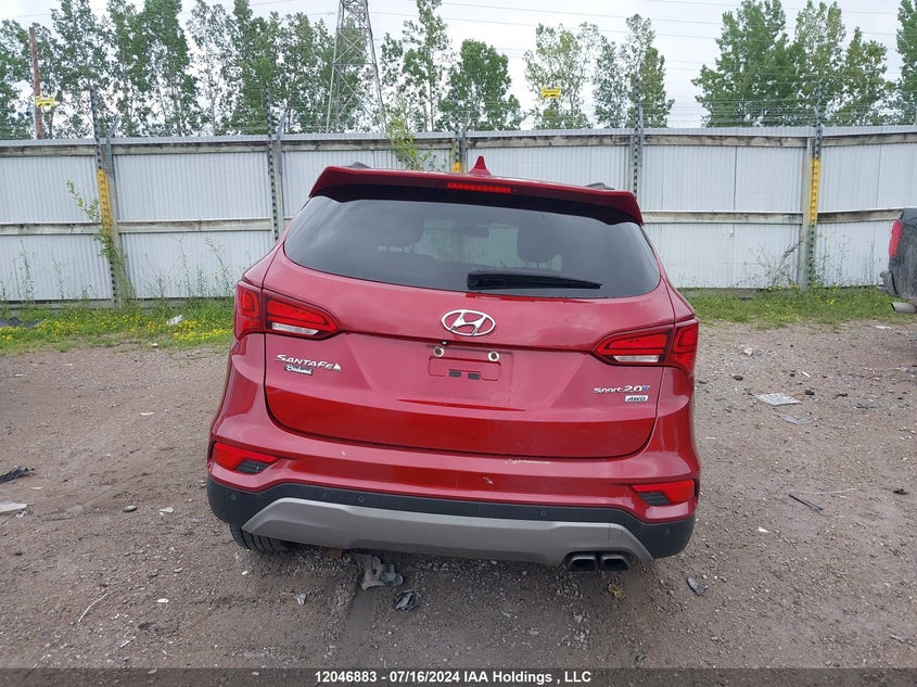 2017 Hyundai Santa Fe Sport VIN: 5XYZUDLA3HG389441 Lot: 12046883