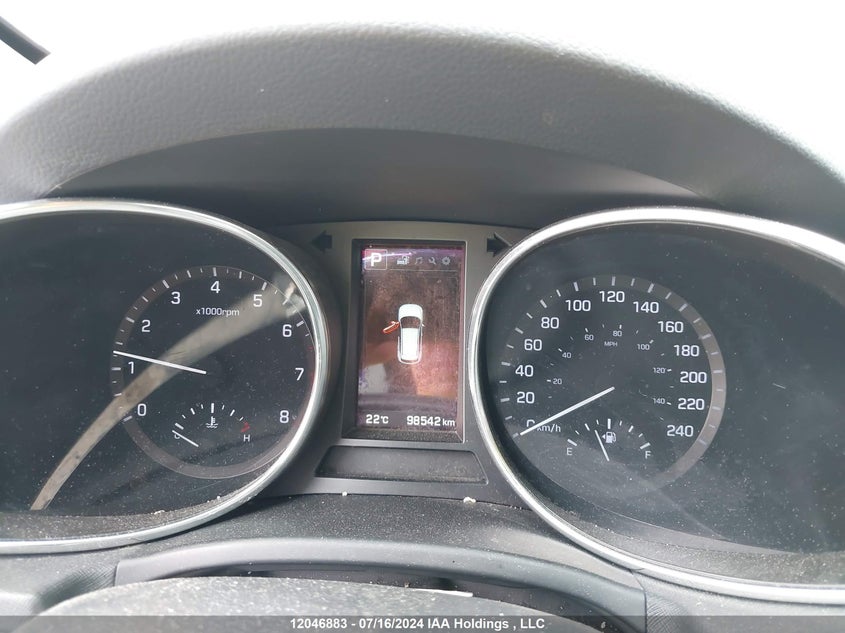 2017 Hyundai Santa Fe Sport VIN: 5XYZUDLA3HG389441 Lot: 12046883