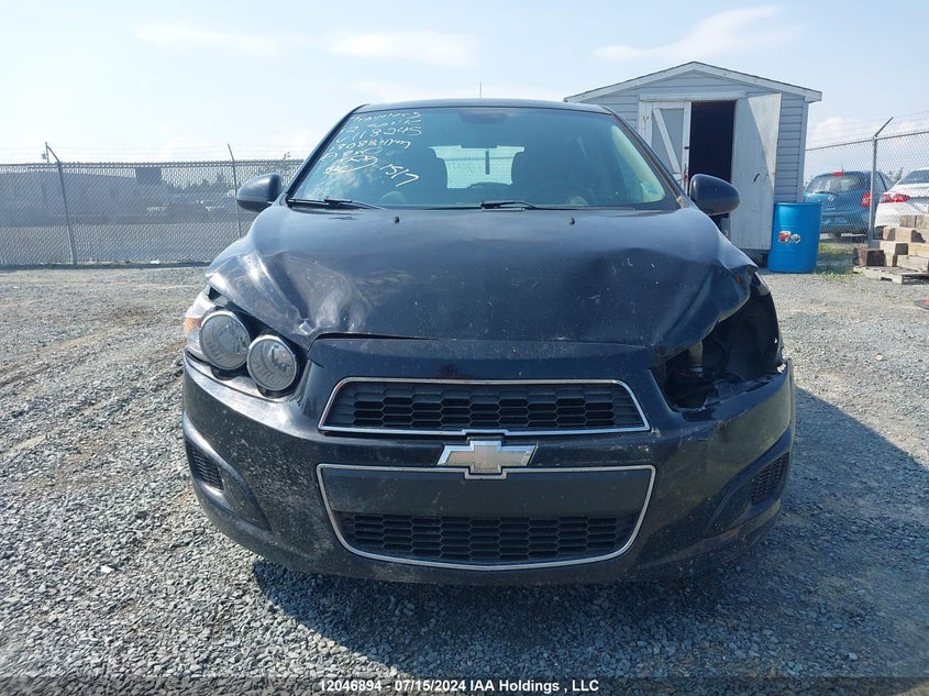2012 Chevrolet Sonic VIN: 1G1JA6EH3C4118245 Lot: 12046894