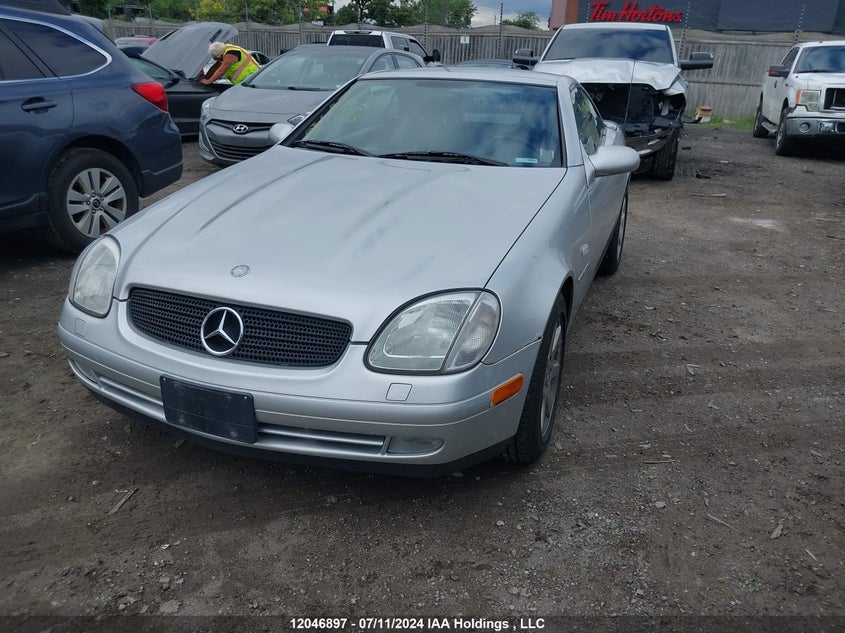 1998 Mercedes-Benz Slk Class VIN: WDBKK47F9WF046578 Lot: 12046897