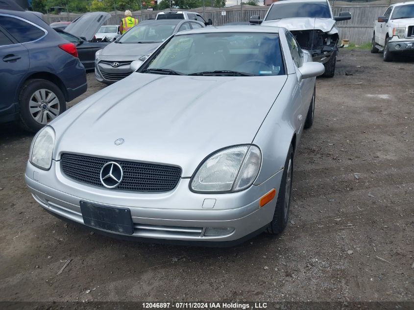 1998 Mercedes-Benz Slk Class VIN: WDBKK47F9WF046578 Lot: 12046897