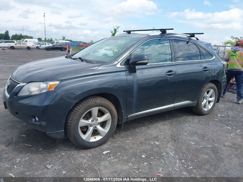 2010 Lexus Rx 350 VIN: 2T2BK1BA2AC048374 Lot: 12046905