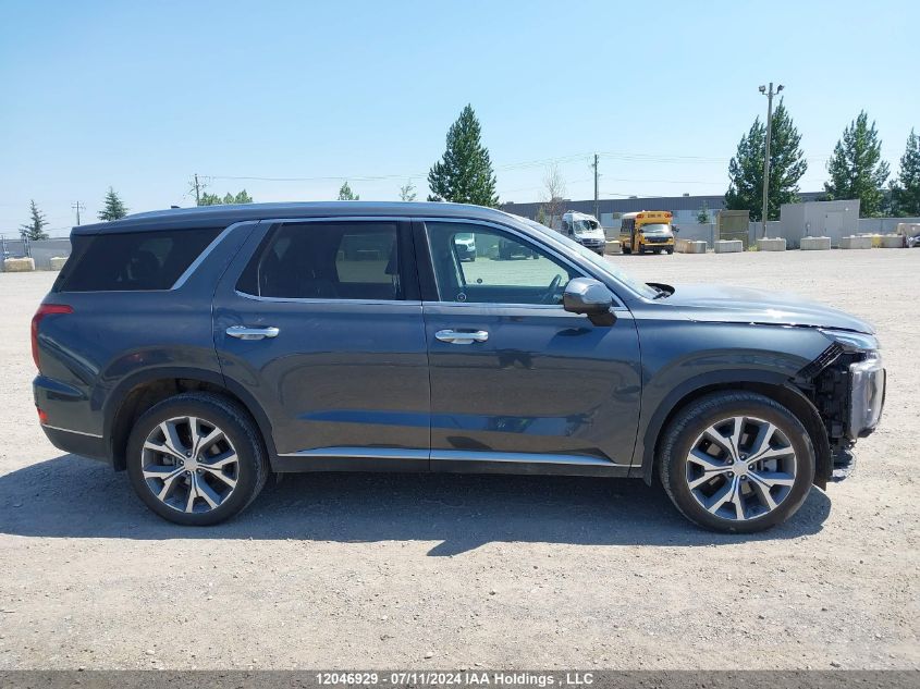 2021 Hyundai Palisade Sel VIN: KM8R3DHE6MU261214 Lot: 12046929