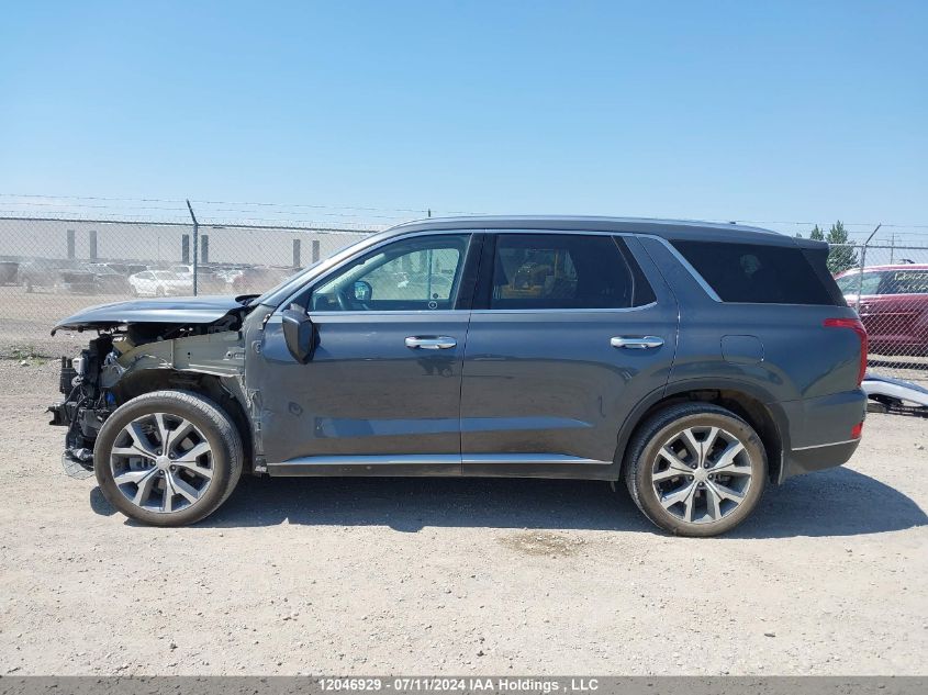 2021 Hyundai Palisade Sel VIN: KM8R3DHE6MU261214 Lot: 12046929