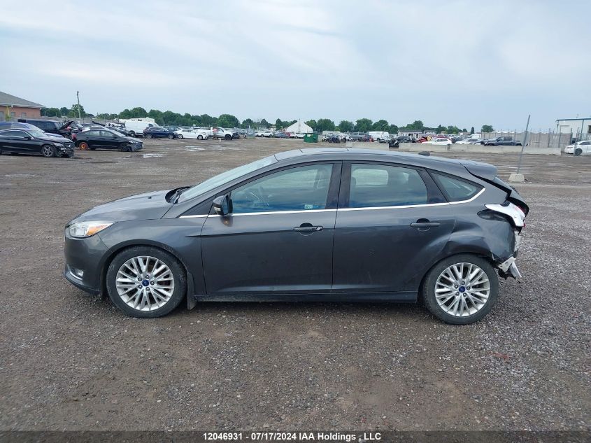 2016 Ford Focus Titanium VIN: 1FADP3N2XGL308218 Lot: 12046931