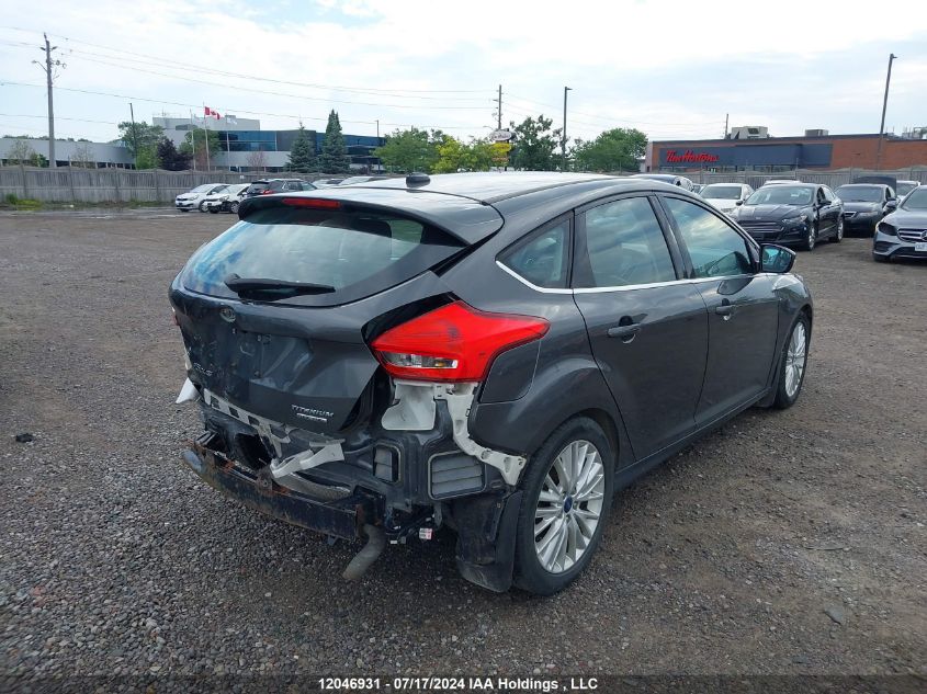 2016 Ford Focus Titanium VIN: 1FADP3N2XGL308218 Lot: 12046931