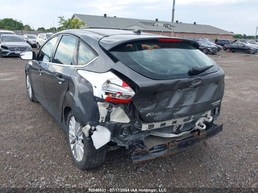 2016 Ford Focus Titanium VIN: 1FADP3N2XGL308218 Lot: 12046931