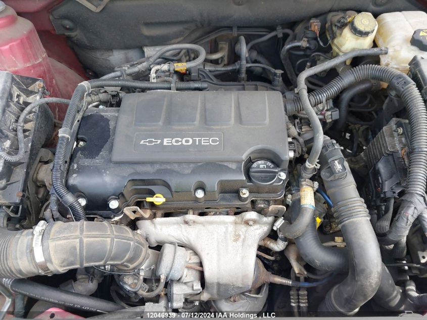 2012 Chevrolet Cruze Lt VIN: 1G1PF5SC4C7101824 Lot: 12046939