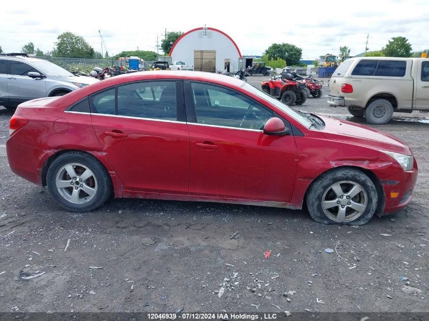 2012 Chevrolet Cruze Lt VIN: 1G1PF5SC4C7101824 Lot: 12046939