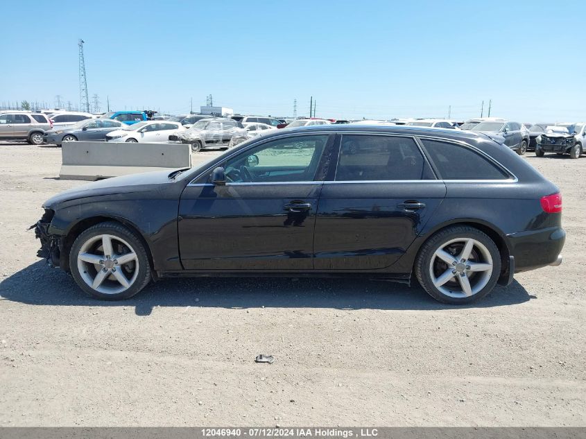 2010 Audi A4 VIN: WAUWFCFL0AA155782 Lot: 12046940