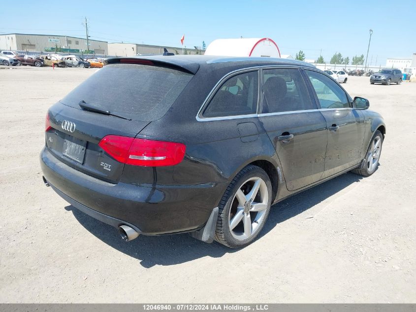 2010 Audi A4 VIN: WAUWFCFL0AA155782 Lot: 12046940