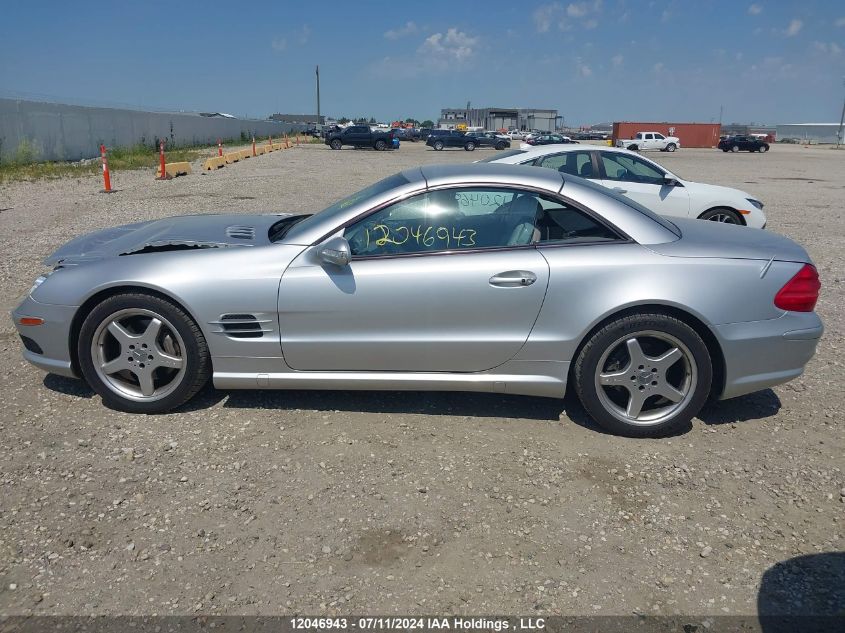 2003 Mercedes-Benz Sl 500 VIN: WDBSK75F93F055409 Lot: 12046943