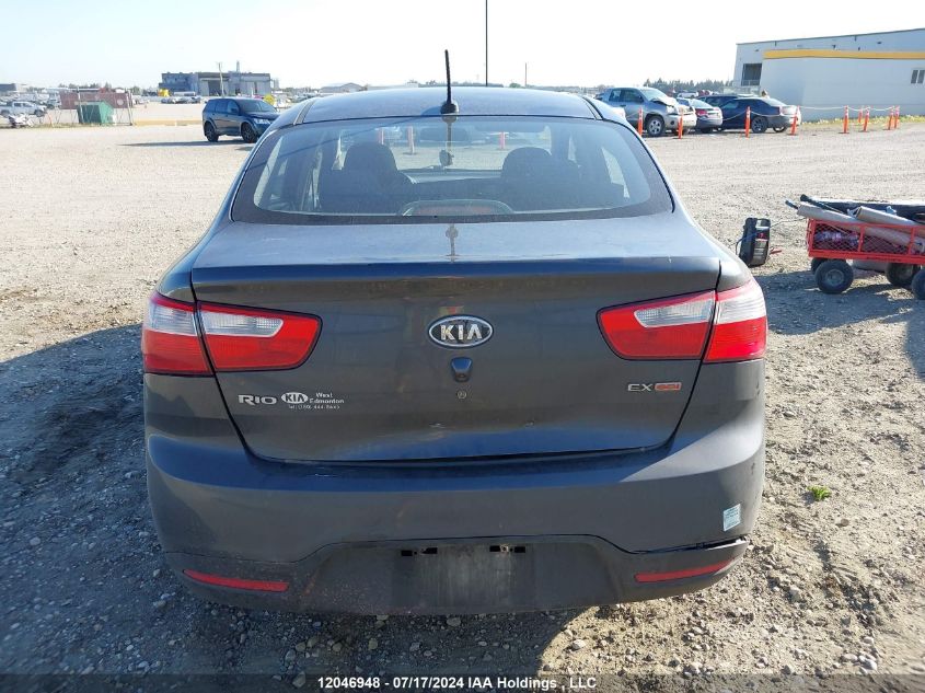 2013 Kia Rio VIN: KNADN4A39D6099467 Lot: 12046948