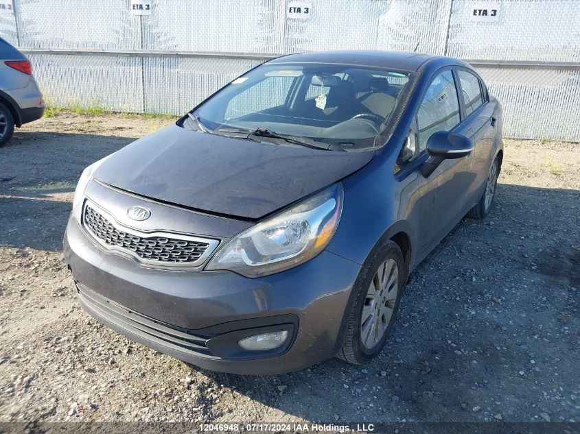 2013 Kia Rio VIN: KNADN4A39D6099467 Lot: 12046948