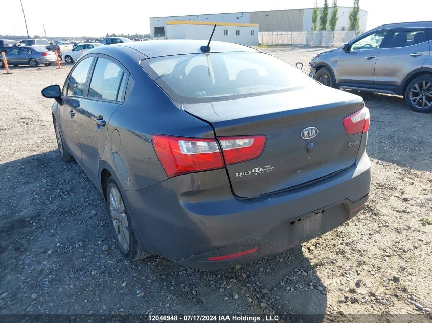 2013 Kia Rio VIN: KNADN4A39D6099467 Lot: 12046948