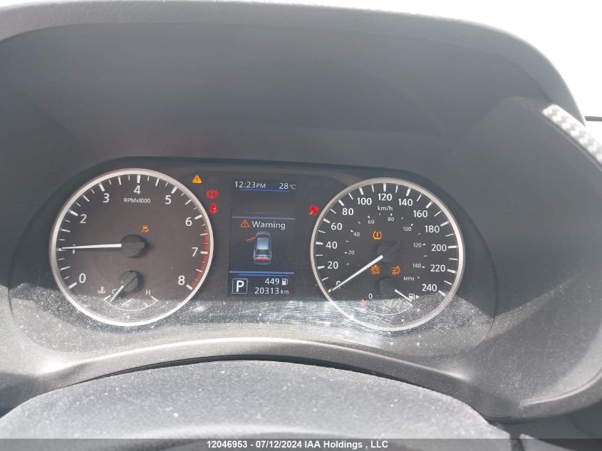 2022 Nissan Sentra VIN: 3N1AB8BV8NY279025 Lot: 12046953